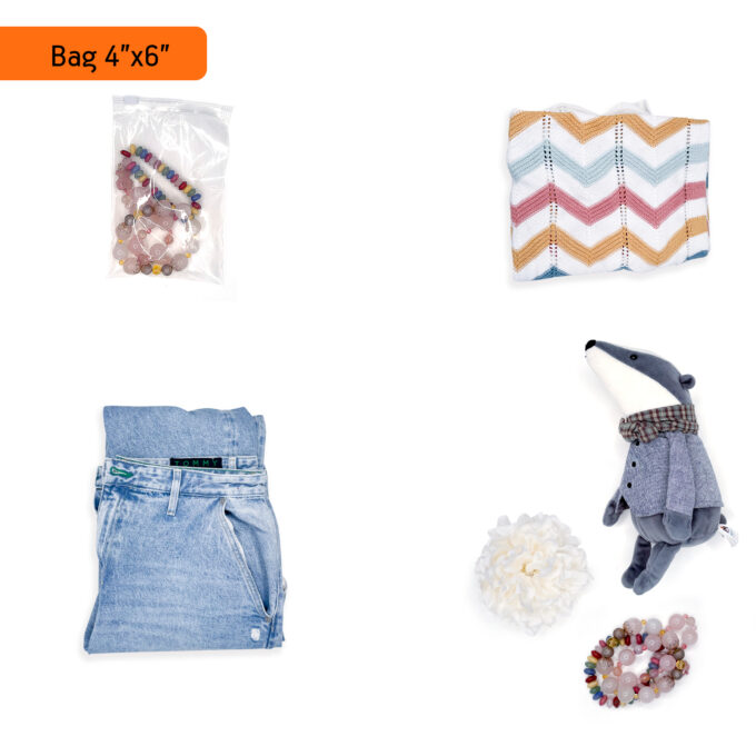 4x6 Poly Mailers Shipping Bags White 1.7 mil