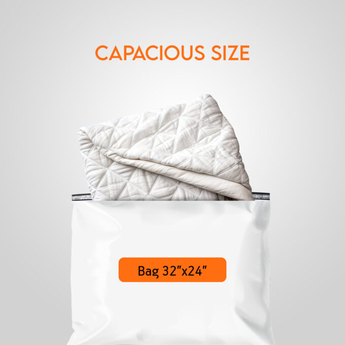 32x24 Poly Mailers Shipping Bags White 2.0 mil