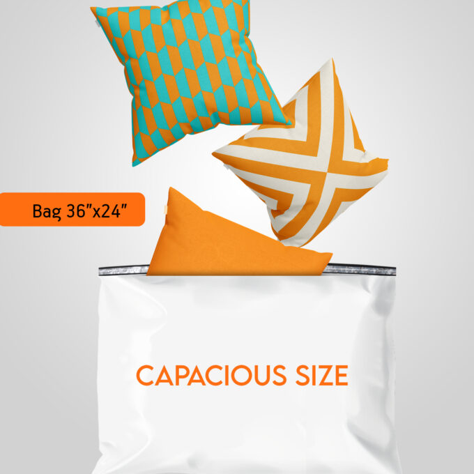 36x24 Poly Mailers Shipping Bags White 2.0 mil